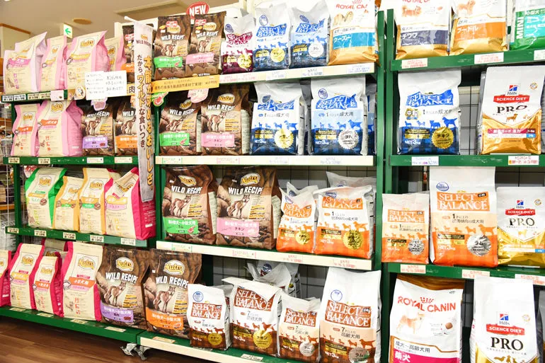 店頭にない、フード(オヤツ)のお取り寄せについて